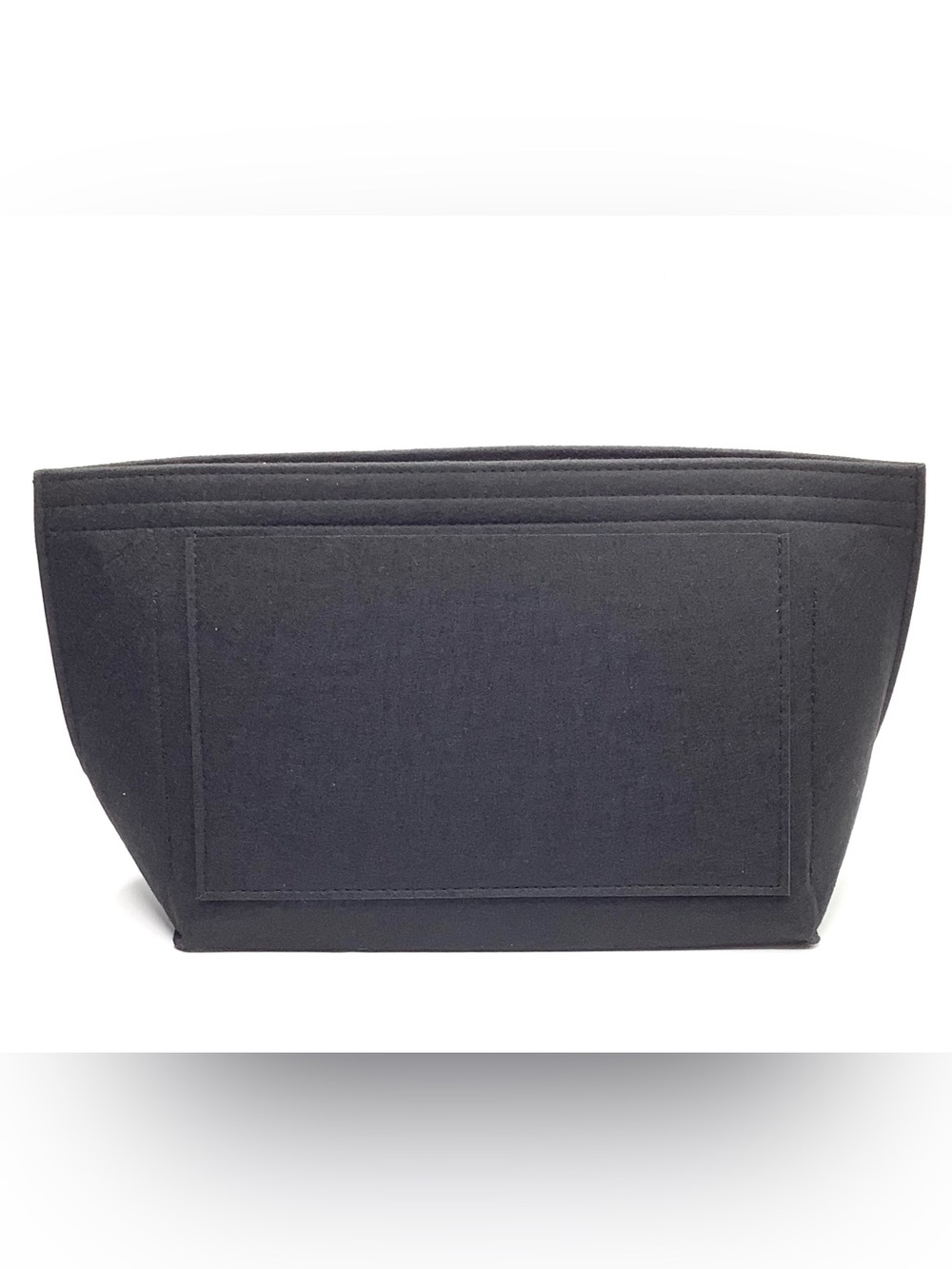 Felt Purse Organizer Insert for Longchamp Le Pliage Handbag Size M in Black NWT